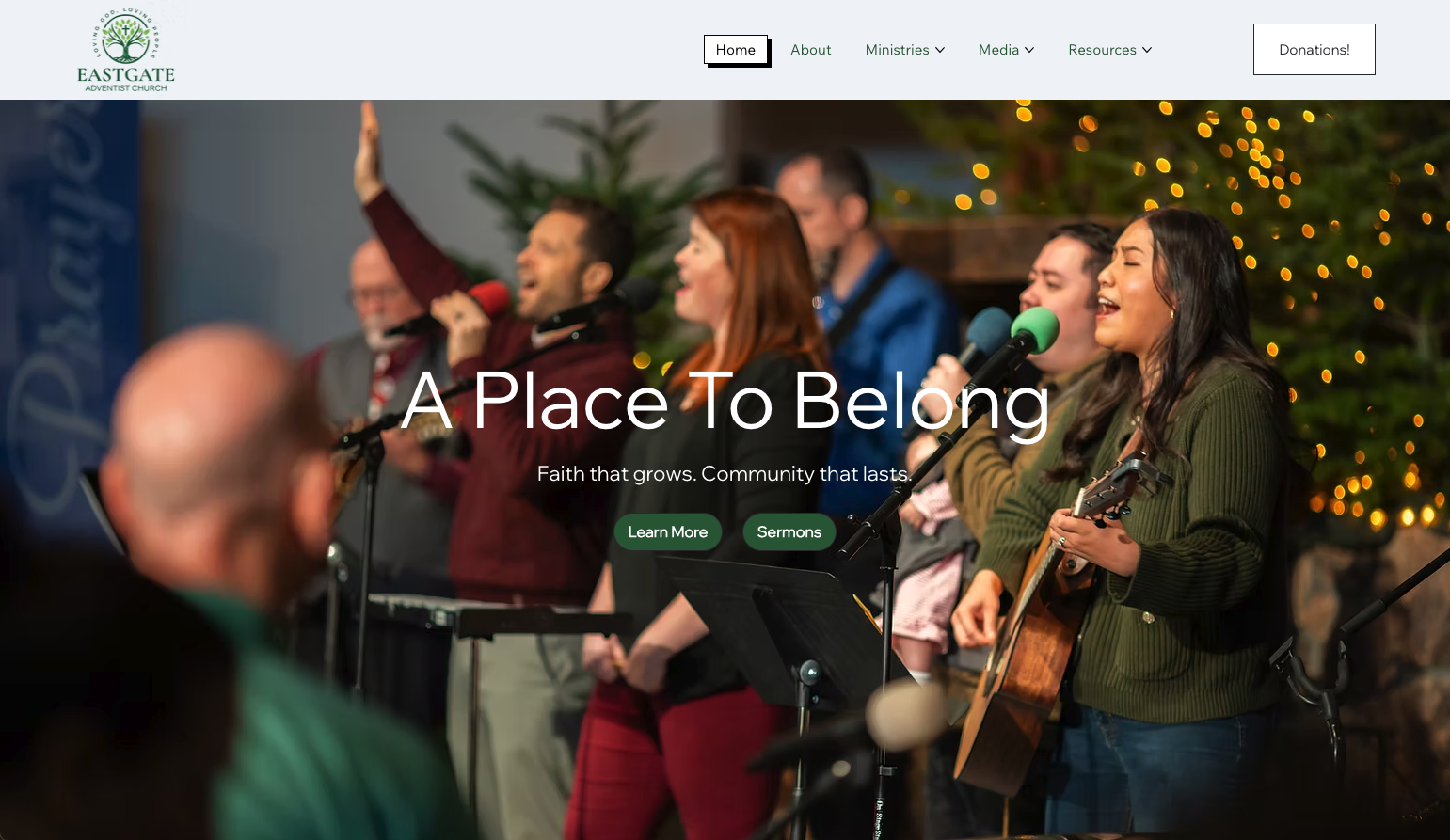 Eastgate SDA Church website