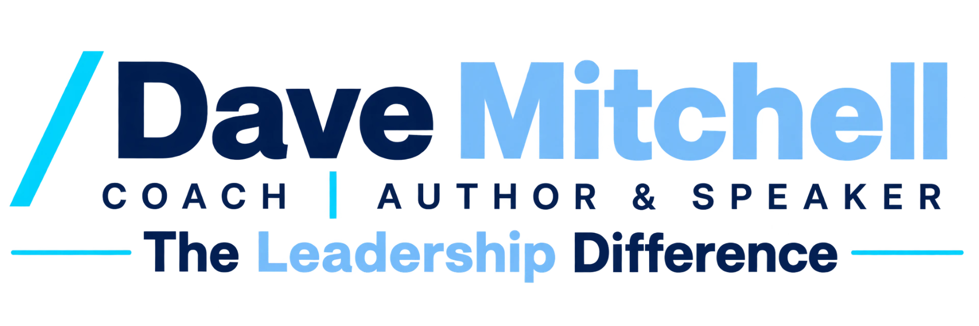 Dave Mitchell — The Leadership Difference logo
